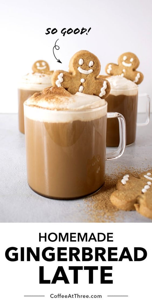 -Gingerbread Man Latte